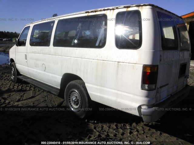 1FBJS31H5RHA77695 - 1994 FORD ECONOLINE E350 SUPER DUTY WHITE photo 3