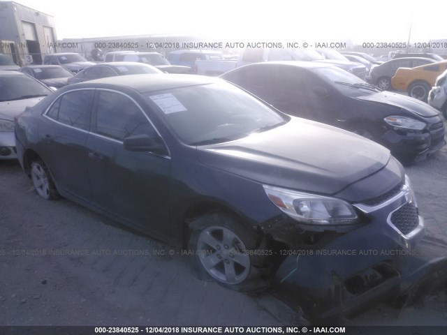 1G11B5SL6FF334325 - 2015 CHEVROLET MALIBU LS BLACK photo 1