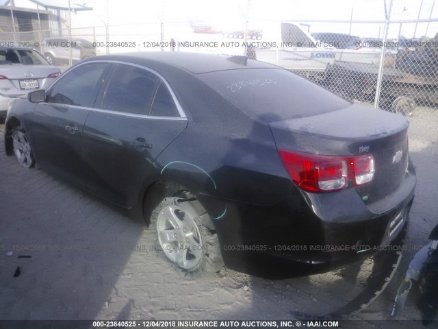 1G11B5SL6FF334325 - 2015 CHEVROLET MALIBU LS BLACK photo 3