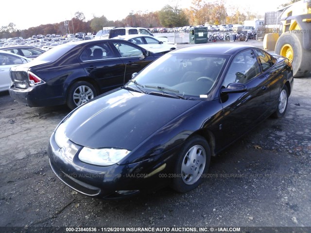 1G8ZY12752Z144992 - 2002 SATURN SC2 BLACK photo 6