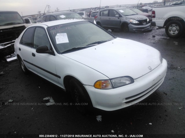 1HGEG8543SL060708 - 1995 HONDA CIVIC DX/LX WHITE photo 1