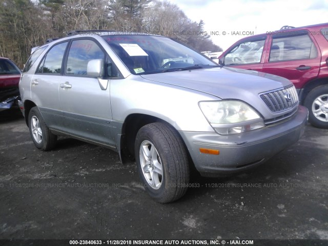 JTJHF10U820245428 - 2002 LEXUS RX 300 SILVER photo 1