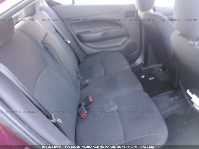 ML32F3FJ5JHF13777 - 2018 MITSUBISHI MIRAGE G4 ES BURGUNDY photo 8