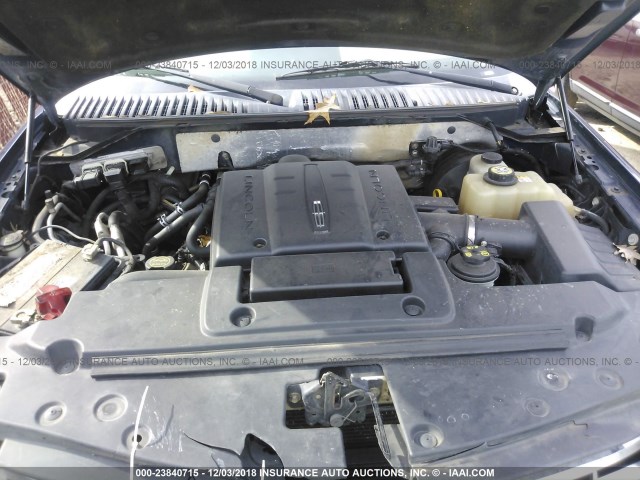 5LMFU28538LJ09789 - 2008 LINCOLN NAVIGATOR Көк фото 10