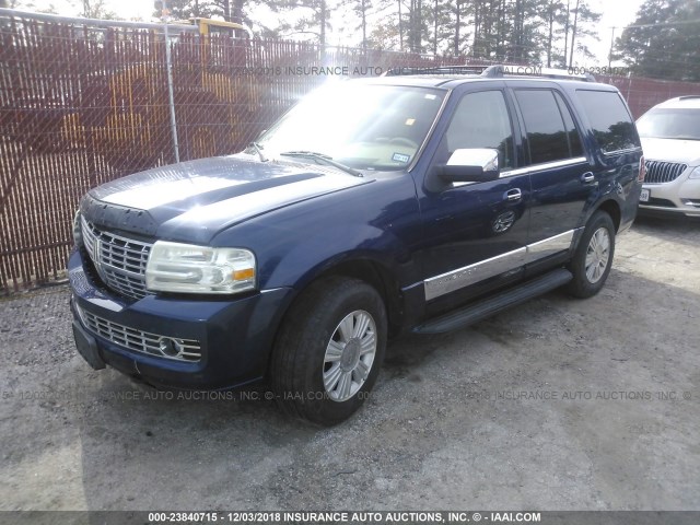5LMFU28538LJ09789 - 2008 LINCOLN NAVIGATOR Көк фото 2