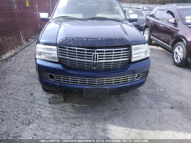 5LMFU28538LJ09789 - 2008 LINCOLN NAVIGATOR Көк фото 6