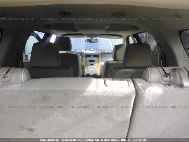 5LMFU28538LJ09789 - 2008 LINCOLN NAVIGATOR Көк фото 8