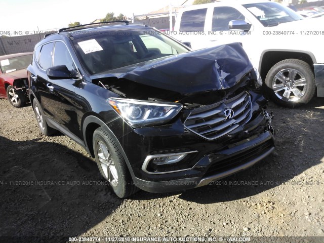 5NMZU3LB9HH010791 - 2017 HYUNDAI SANTA FE SPORT  BLACK photo 1