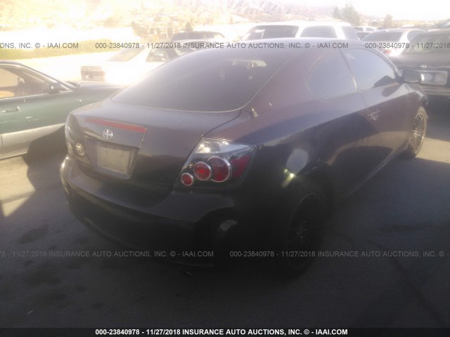 JTKDE167280257680 - 2008 TOYOTA SCION TC 紫色 照片 4