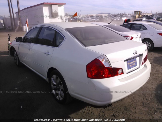 JNKAY01FX6M250037 - 2006 INFINITI M35 SPORT WHITE photo 3