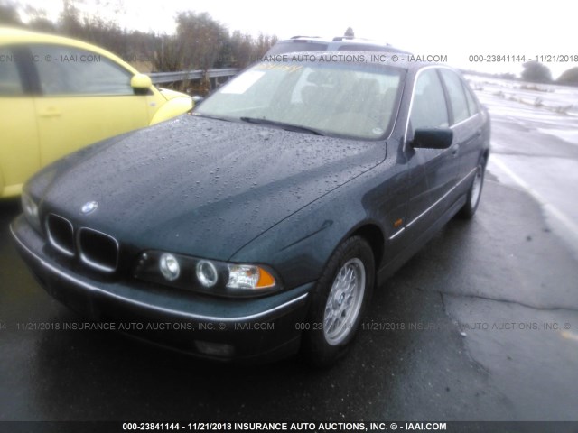 WBADD6322VBW23666 - 1997 BMW 528 I AUTOMATIC GREEN photo 2