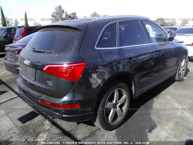 WA1LFAFP8CA043211 - 2012 AUDI Q5 PREMIUM PLUS GRAY photo 4