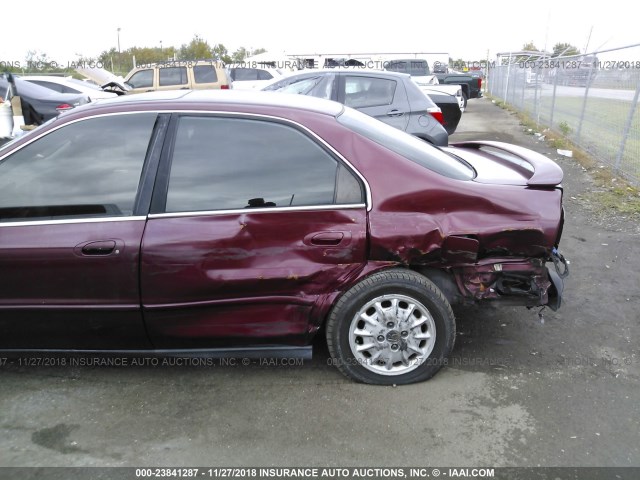 1HGCD5656TA050015 - 1996 HONDA ACCORD EX/EX-R MAROON photo 6