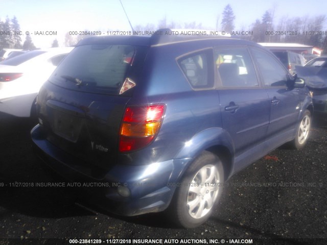 5Y2SL63875Z419647 - 2005 PONTIAC VIBE Dark Blue photo 4