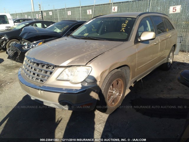 2A8GM68X47R246842 - 2007 CHRYSLER PACIFICA TOURING BEIGE photo 2