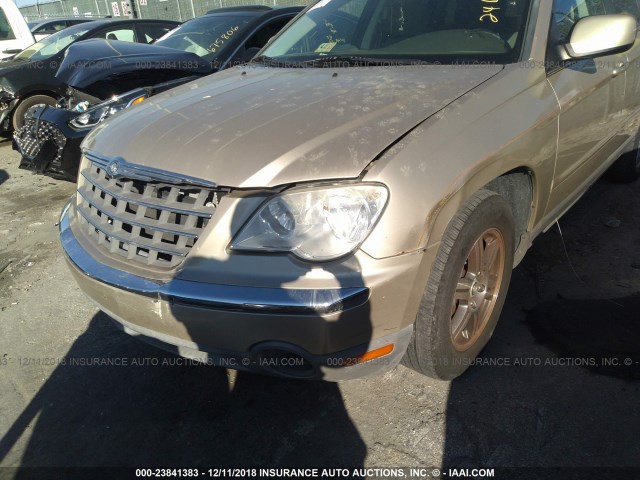 2A8GM68X47R246842 - 2007 CHRYSLER PACIFICA TOURING BEIGE photo 6