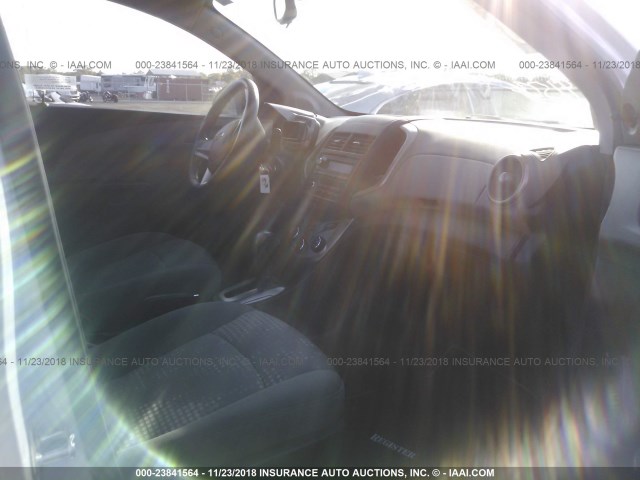 1G1JA6SH9F4170696 - 2015 CHEVROLET SONIC LS 白色 照片 5