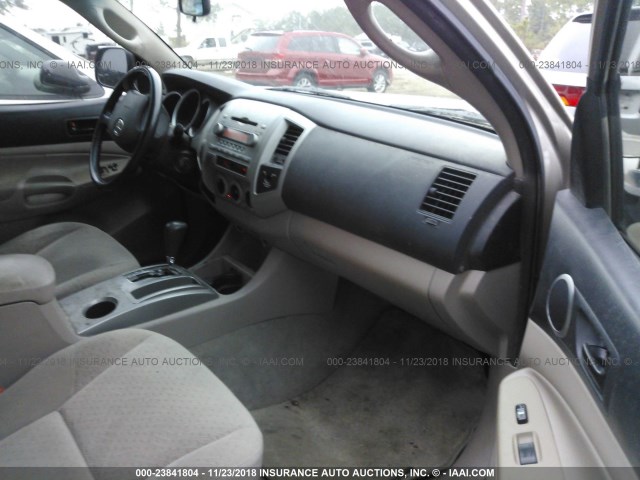 5TETX22N96Z213924 - 2006 TOYOTA TACOMA ACCESS CAB ოქროსფერი ფოტო 5