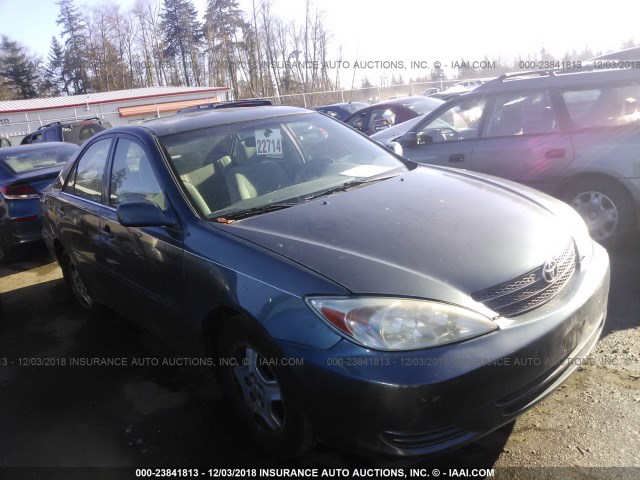 4T1BF32KX3U558955 - 2003 TOYOTA CAMRY LE/XLE/SE GREEN photo 1