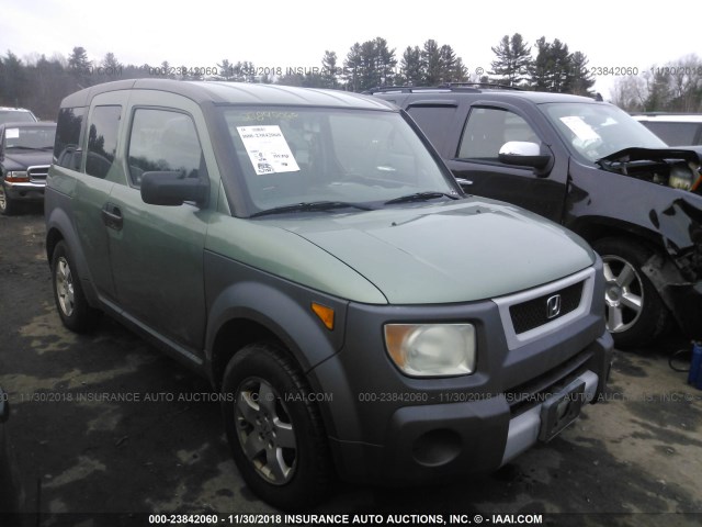 5J6YH186X3L020831 - 2003 HONDA ELEMENT EX GREEN photo 1