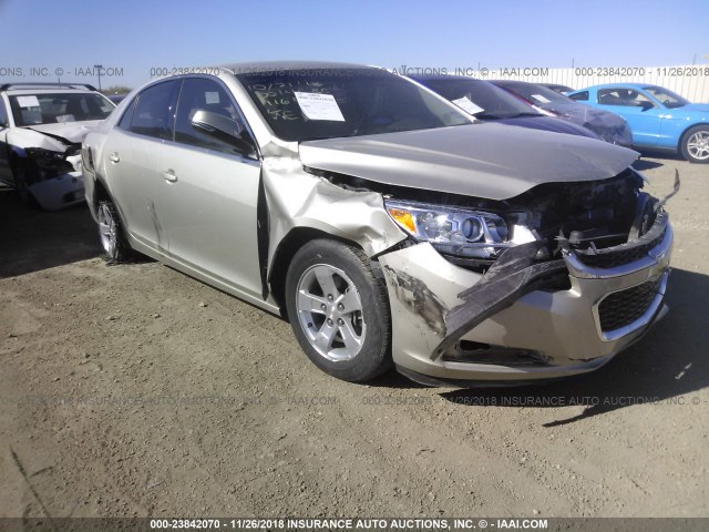 1G11C5SA1GF116533 - 2016 CHEVROLET MALIBU LIMITED LT SILVER photo 1