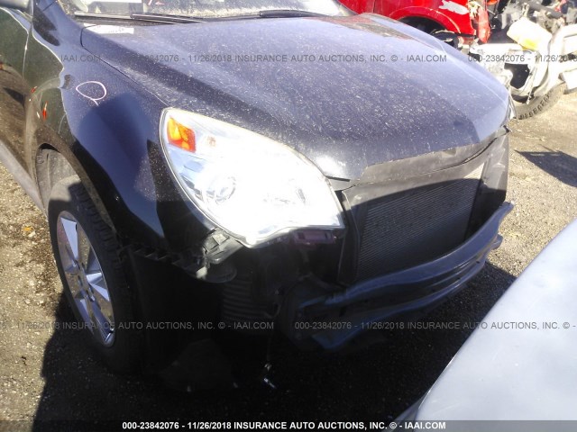 2GNFLGEK1D6374352 - 2013 CHEVROLET EQUINOX LTZ BLACK photo 6