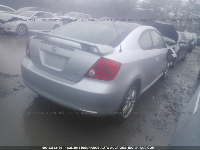 JTKDE177860140617 - 2006 TOYOTA SCION TC 银色 照片 4