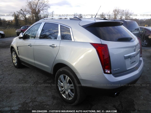 3GYFNAEY5AS506041 - 2010 CADILLAC SRX LUXURY COLLECTION SILVER photo 3