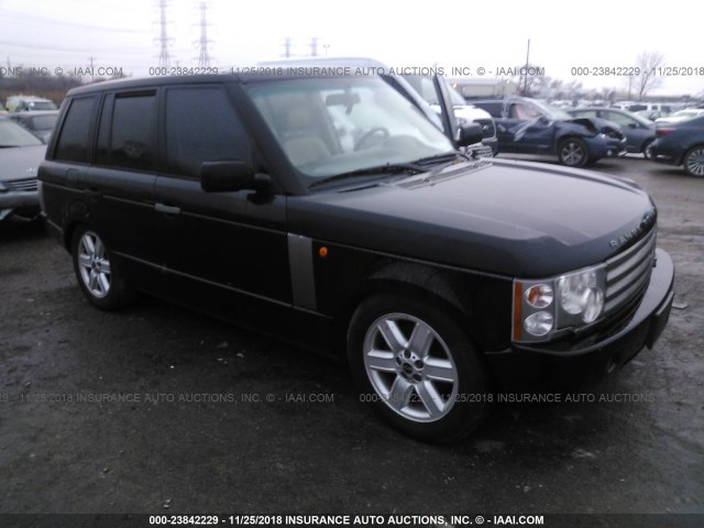 SALME11483A124101 - 2003 LAND ROVER RANGE ROVER HSE BLACK photo 1