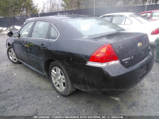 2G1WB5E35G1108108 - 2016 CHEVROLET IMPALA LIMITED LT BLACK photo 3