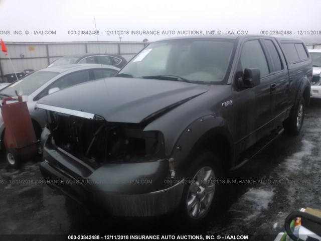 1FTPX14V18FB88719 - 2008 FORD F150 GRAY photo 2