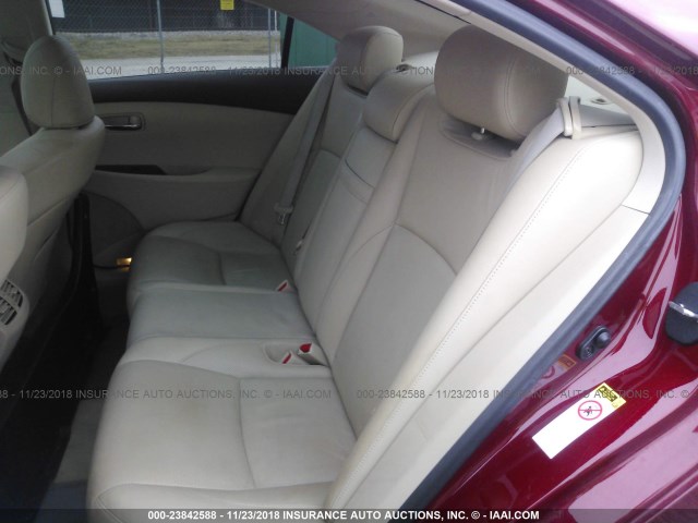 JTHBJ46GX92311131 - 2009 LEXUS ES 350 MAROON photo 8