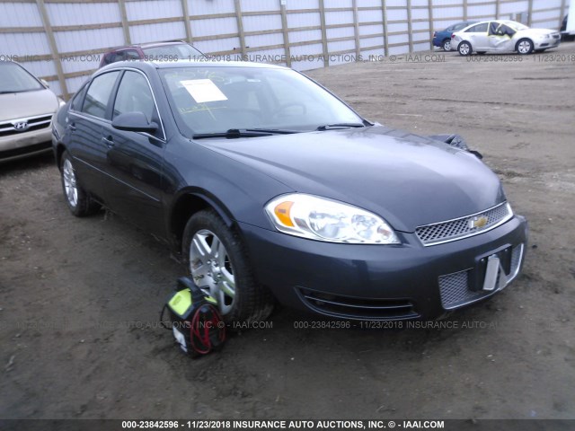 2G1WB5E37F1163383 - 2015 CHEVROLET IMPALA LIMITED LT BLACK photo 1