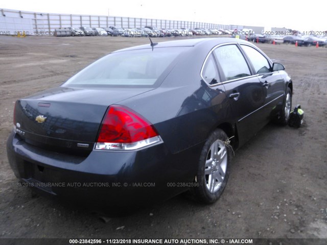 2G1WB5E37F1163383 - 2015 CHEVROLET IMPALA LIMITED LT BLACK photo 4