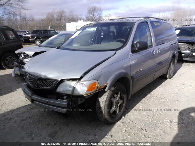 1GMDX03E91D278373 - 2001 PONTIAC MONTANA SILVER photo 2