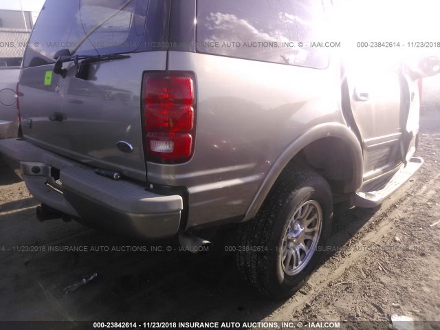 1FMRU17L71LB66707 - 2001 FORD EXPEDITION EDDIE BAUER GOLD photo 4