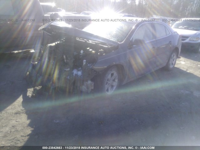 1G11B5SA5DF219257 - 2013 CHEVROLET MALIBU LS 灰色 照片 2