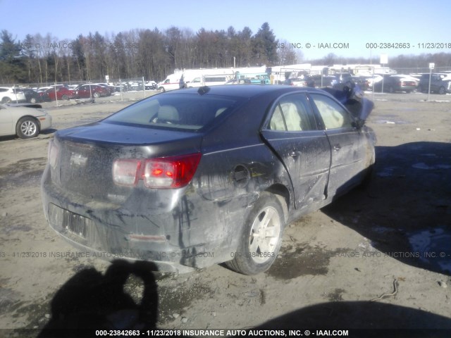 1G11B5SA5DF219257 - 2013 CHEVROLET MALIBU LS 灰色 照片 4