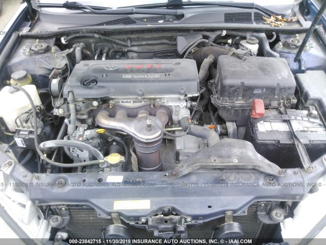 4T1BE32K56U118777 - 2006 TOYOTA CAMRY LE/XLE/SE BLUE photo 10