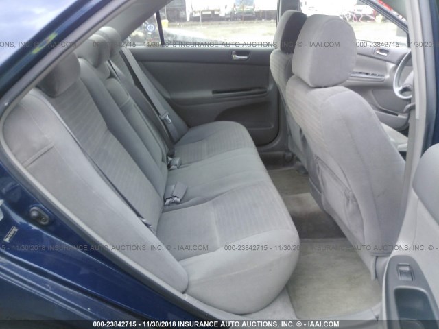 4T1BE32K56U118777 - 2006 TOYOTA CAMRY LE/XLE/SE BLUE photo 8