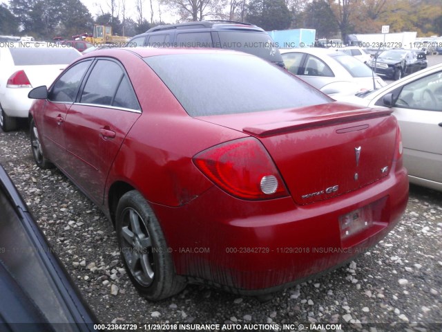 1G2ZG58N674238099 - 2007 PONTIAC G6 SE MAROON photo 3