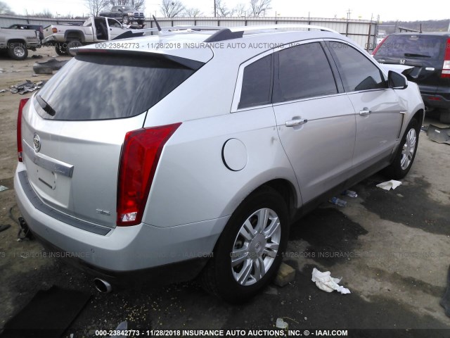 3GYFNCE35DS633294 - 2013 CADILLAC SRX LUXURY COLLECTION SILVER photo 4