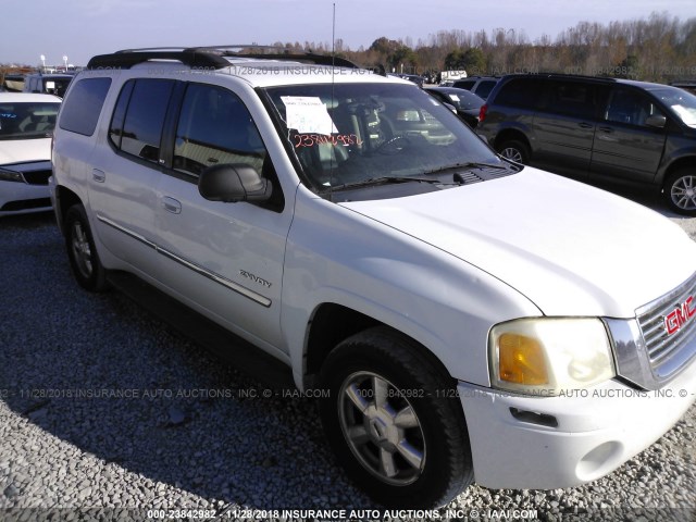 1GKES16S866100579 - 2006 GMC ENVOY XL WHITE photo 6