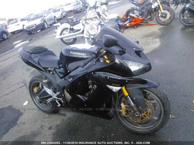 JKBZXJC156A036627 - 2006 KAWASAKI ZX636 C1 BLACK photo 1