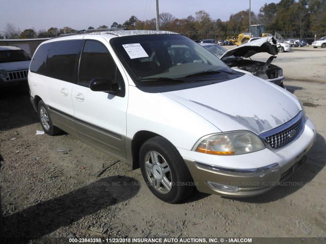 2FMZA53461BA15727 - 2001 FORD WINDSTAR SEL WHITE photo 1