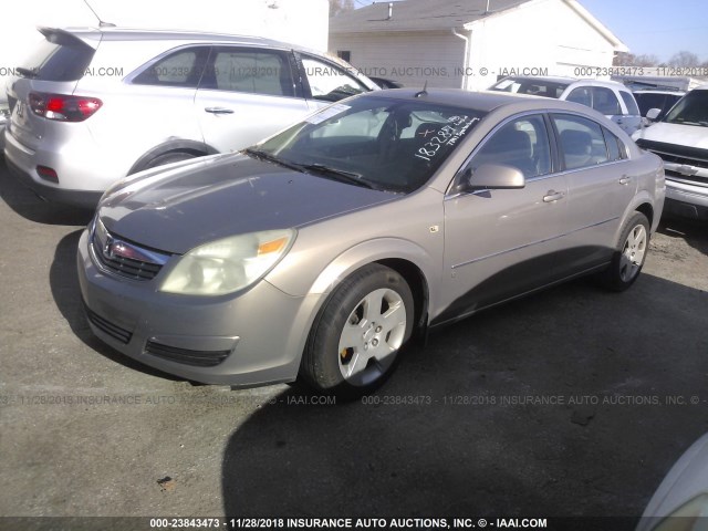 1G8ZS57N27F183287 - 2007 SATURN AURA XE GOLD photo 2