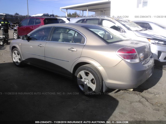 1G8ZS57N27F183287 - 2007 SATURN AURA XE GOLD photo 3