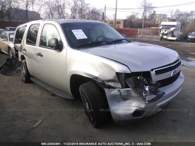 1GNEC03038R267110 - 2008 CHEVROLET TAHOE C1500 POLICE/SPCL SVC SILVER photo 1