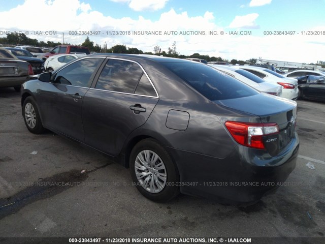 4T1BF1FK1EU797201 - 2014 TOYOTA CAMRY L/SE/LE/XLE 灰色 照片 3
