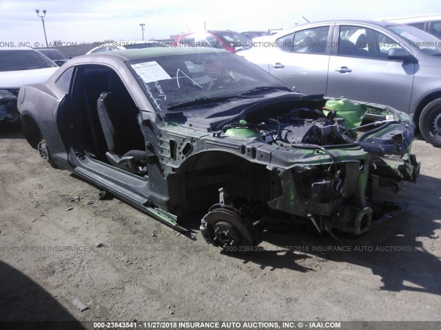 2G1FE1ED3B9170013 - 2011 CHEVROLET CAMARO LS GREEN photo 1